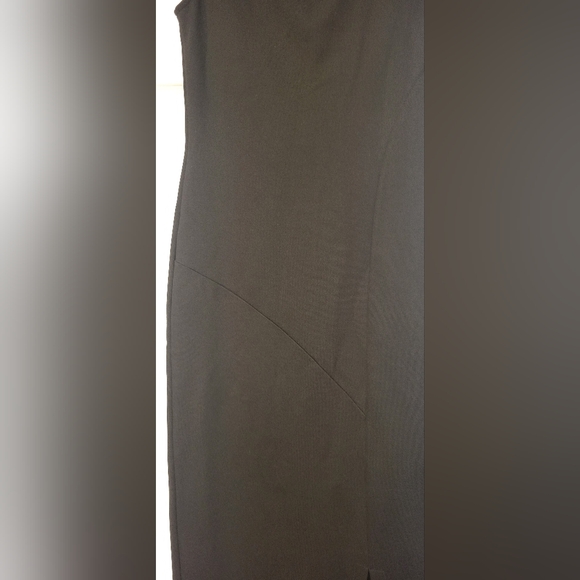 NWT Marcella Ulla Black Maxi Dress Front Slit Sleeveless Small Party Wedding - Picture 5 of 10